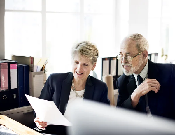 Discusión de empresarios — Foto de Stock