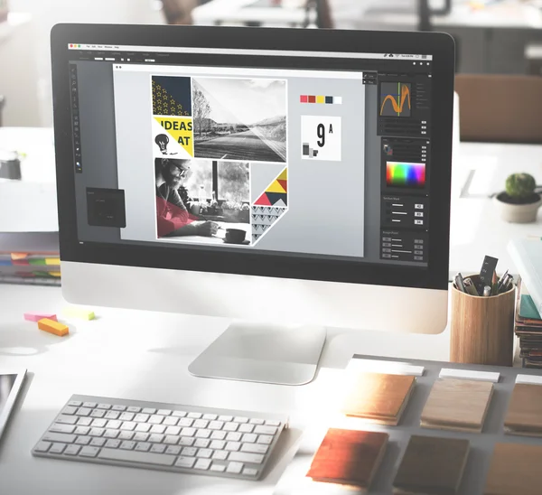 Studio ontwerpconcept — Stockfoto