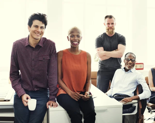 Equipe de Negócios e Ocupação Profissional — Fotografia de Stock