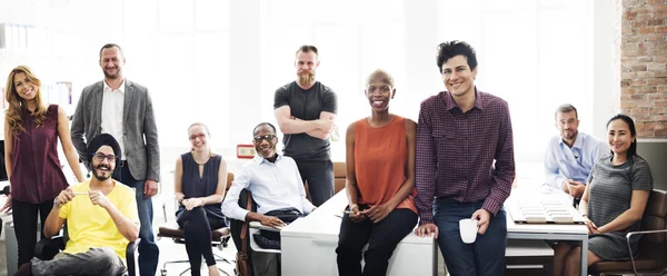 Equipe de Negócios e Ocupação Profissional — Fotografia de Stock