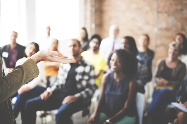 Diversità Persone all'incontro — Foto Stock