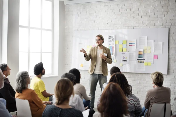 Business people at meeting in office — Stock Photo, Image