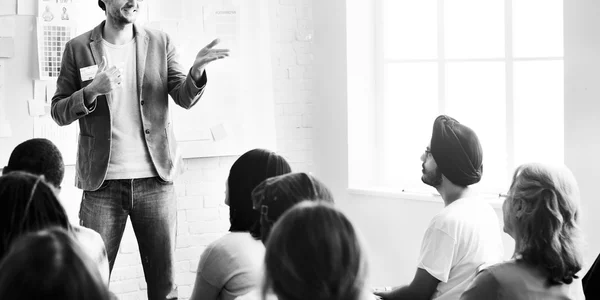 Diversità Persone all'incontro — Foto Stock