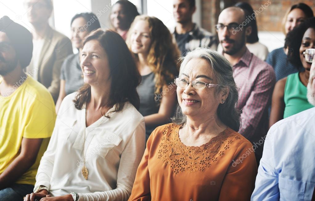 diversity people at meeting 