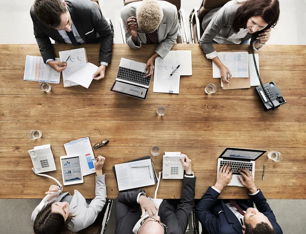 Reunião de empresários — Fotografia de Stock