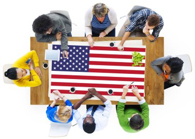 American Flag Concept