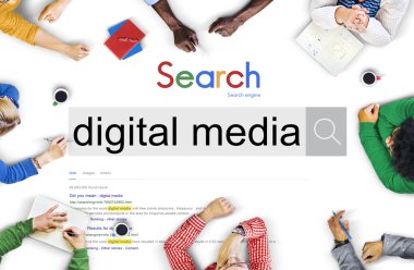 Dijital medya ağ kavramı