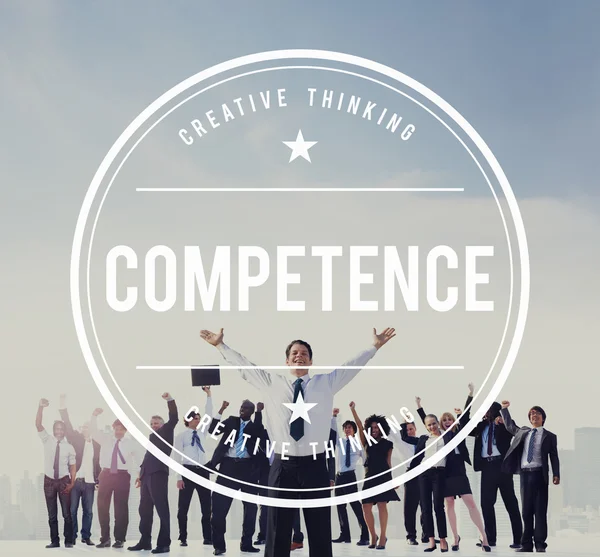 Happy and confident Business people — Stock Photo, Image
