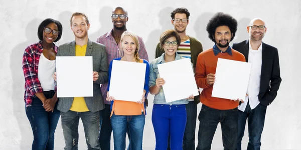 Grupo Diverso de Personas Concepto Multiétnico —  Fotos de Stock