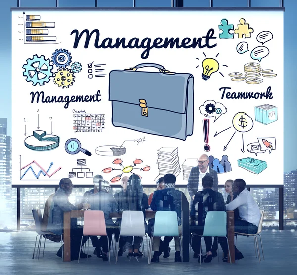 Affärsmän och management koncept — Stockfoto