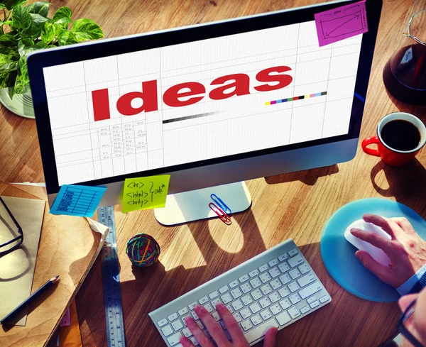 Ideas, Thinking Creative Concept — Stock Photo, Image