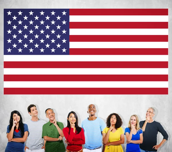 American Flag Concept — Stock Photo, Image