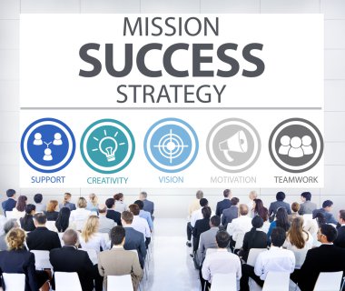 İş adamları kurumsal tartışma sırasında