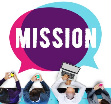 Ofiste çalışan iş ekibi.