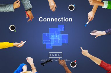 Bağlantı Internet Online Websie Web sayfası kavramı