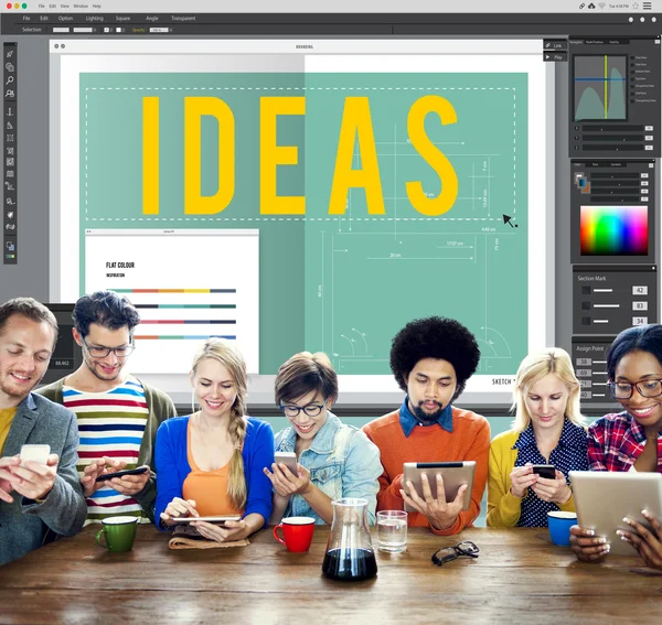 Ideas Vision Mission Concept — Stock Photo, Image