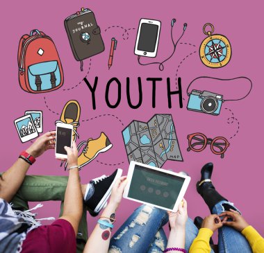 Dijital devises kullanan öğrenciler 