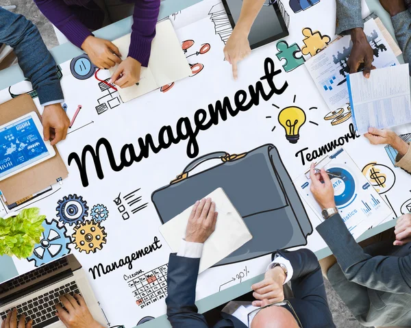 Affärsmän och management koncept — Stockfoto
