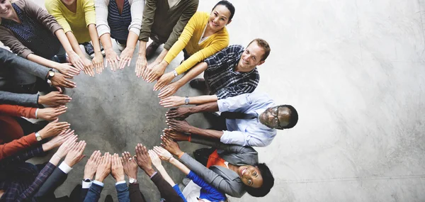 Groep mensen samen werken — Stockfoto