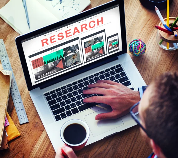 Research Information, Report Concept — Stock Photo, Image