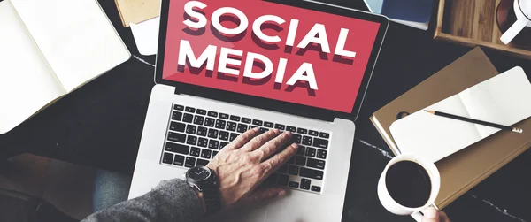 Social Media Connection Konzept — Stockfoto