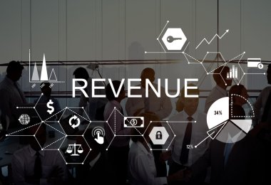 Ofiste çalışan iş adamları 