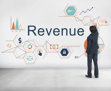 İşadamı tebeşir ile yazma