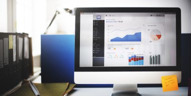 grafik monitör kavramı üzerinde