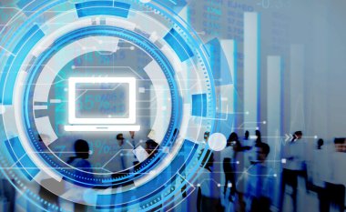 Sokağın karşısındaki insanlar