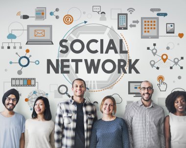 Çeşitlilik insanlar ayakta duvara