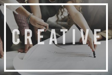 Poster ve yaratıcı çalışma tasarımcılar