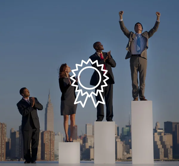 Diversity business office workers — Stockfoto