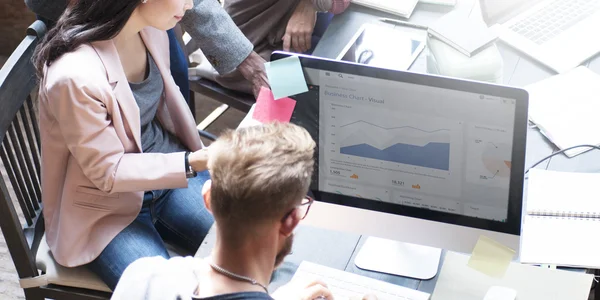 Equipo de negocios en el concepto de discusión — Foto de Stock