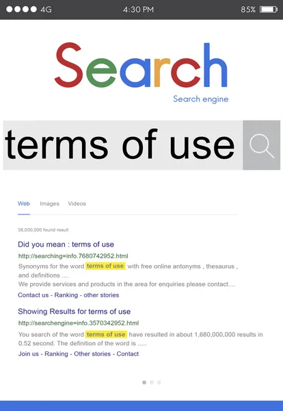 Internet Search Concept — Stock Photo, Image