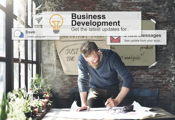 Business Development Growth Concept — Stock Photo, Image