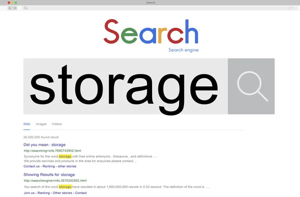 Internet Search Concept — Stock Photo, Image