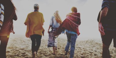 Yaz plaj kavramı, gevşeme bağ arkadaşları