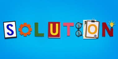 Çözüm, ilerleme ve keşif fikirler kavramı