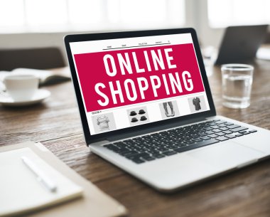 Çevrimiçi alışveriş kavramı
