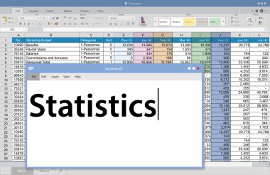 İstatistikler ve finansal analiz kavramı