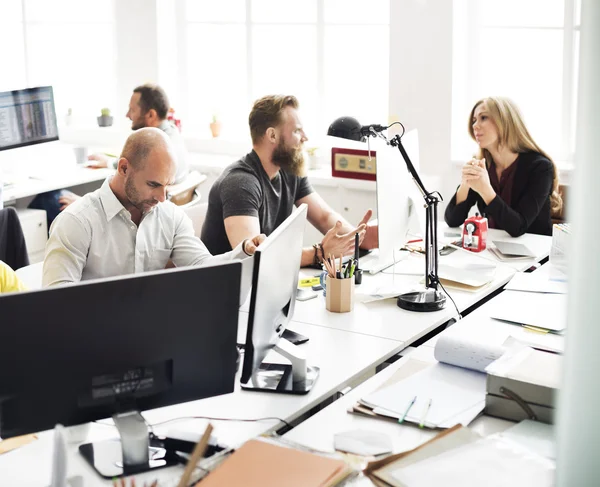 Gente de negocios ta Lugar de trabajo — Foto de Stock