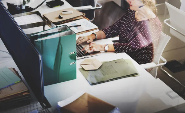 Servizio clienti di lavoro — Foto Stock