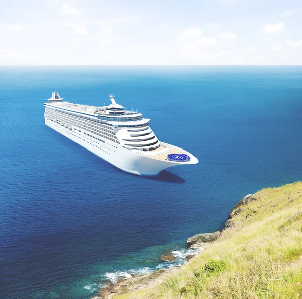 Cruise Ship Concepto de buque náutico — Foto de Stock