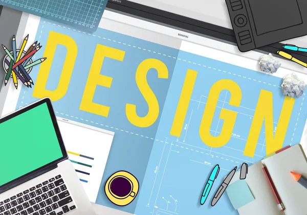 Design creatief Concept — Stockfoto