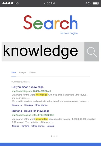 Concepto de búsqueda en Internet —  Fotos de Stock