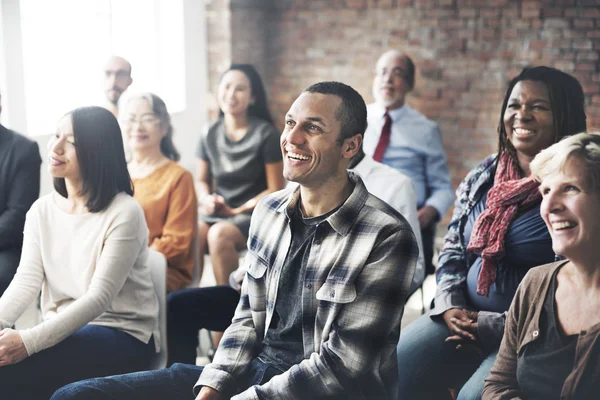 Diversity people at meeting — Stock Photo, Image