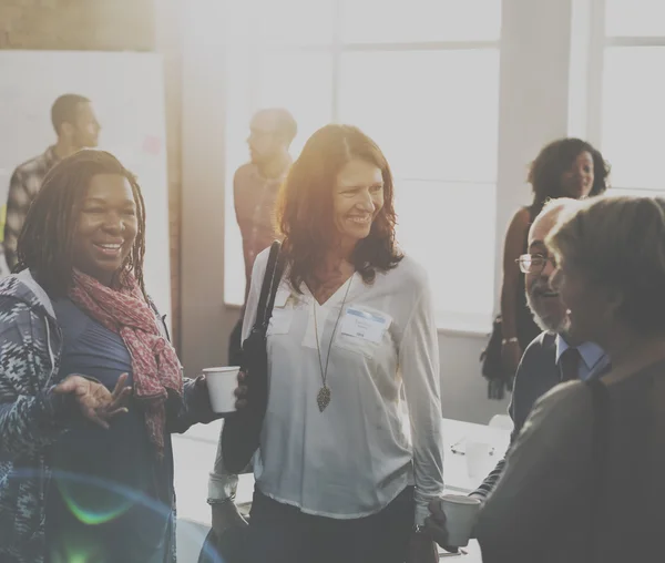 Diversità Persone all'incontro — Foto Stock