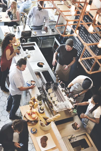 Coffee Shop Counter — Stock Photo, Image