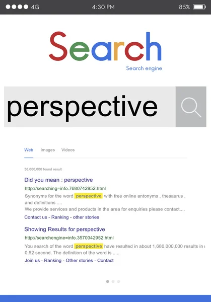 Internet Search Concept — Stock Photo, Image