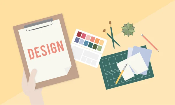 Design Concetto creativo — Foto Stock